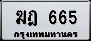 ทะเบียนรถ ฆฎ 665 ผลรวม 0